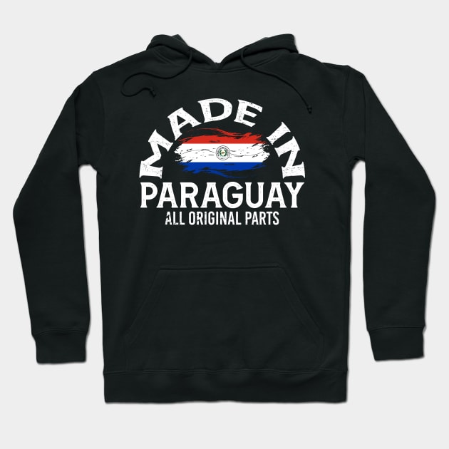 Born in Paraguay Hoodie by JayD World